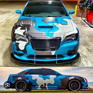 Jumbo Camo 3 Color Piece Wrap